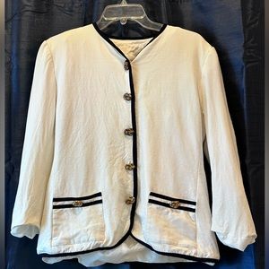 Vintage Valerie Stevens sailer blazer